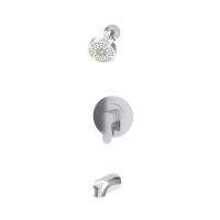 Identity Tub and Shower Trim with VersaFlex Integral Diverter