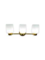 CK Lighting Teko 3LT Frosted Wall (Brushed Gold)