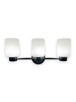 CK Lighting Teko 3LT Frosted Wall (Matte Black)