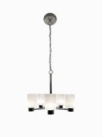 CK Lighting Teko 5LT Frosted Pendant LED (Chrome)