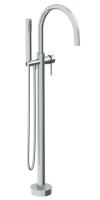 PC Dia Freestanding Tub Filler  Faucet Polished Chrome, Included  with Valve & 2.0GPM Hand Shower  - FSTF357220 - Symmons