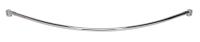 PC Dia 5' Curved Shower Rode  Metal Construction Mounting  hardware included?Standard  finish is polished chrome  ..Warranty?Limited Lifetime - to  th