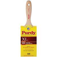 Purdy XL Swan 144400330 Wall Brush, 3 in W, 3-7/16 in L Bristle, Nylon/Polyester Bristle, Beavertail Handle