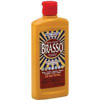 Brasso 2660089334 Metal Polish, 8 oz Bottle, Liquid, Ammonia, Light Tan