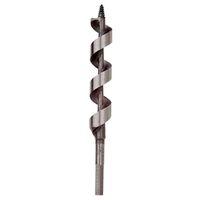 Irwin 49914 Power Drill Auger Bit, 7/8 in Dia, 7-1/2 in OAL, Solid Center Flute, 1-Flute, 5/16 in Dia Shank, Hex Shank