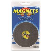 Magnet Source 07012 Magnetic Tape, 10 ft L, 1/2 in W
