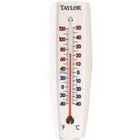 Taylor 5154 Thermometer, 7-5/8 in L x 2-3/8 in W Dimensions, Analog, -40 to 120 deg F