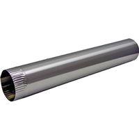 Lambro 427 Snap Lock Pipe, 4 in Dia, 60 in L, Aluminum