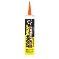 DAP DYNAGRIP 27511 Construction Adhesive, White, 9 oz Cartridge