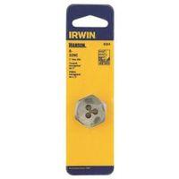 Irwin 9328 Machine Screw Die, #10-24 Thread, NC Thread, Right Hand Thread, HCS