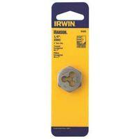 Irwin 9423 Machine Screw Die, 1/4-28 Thread, NF Thread, Right Hand Thread, HCS