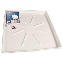Camco USA 20752 Washing Machine Drain Pan, Polypropylene, White, Matte