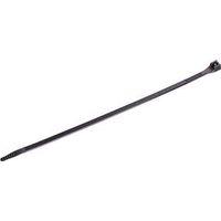 Gardner Bender 45-312UVB Cable Tie, 3 in Max Bundle Dia, Double-Lock Locking, 6/6 Nylon, Black, 11 in L