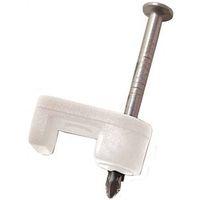 Gardner Bender PSW-1600T Cable Staple, 3/16 in W Crown, Polyethylene