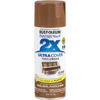 Rust-Oleum 249847 Spray Paint, Gloss, Chestnut, 12 oz, Can
