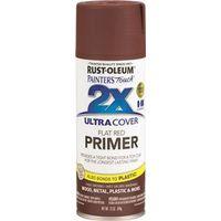 Rust-Oleum Painter's Touch 2X Ultra Cover 334018 General Purpose Primer, Red, Flat, 12 oz