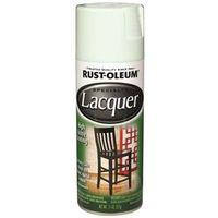 Rust-Oleum SPECIALTY 1904830 Lacquer Spray Paint, Gloss, Liquid, White, 11 oz, Aerosol Can