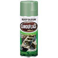 Rust-Oleum 1920830 Camouflage Spray Paint, Ultra Flat, Army Green, 12 oz, Can