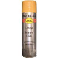 Rust-Oleum V2147838 Rust Preventative Spray Paint, Gloss, Industrial Yellow, 15 oz, Can