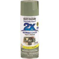 Rust-Oleum 249094 Spray Paint, Gloss, Sage Green, 12 oz, Can