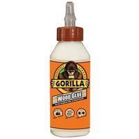 Gorilla 6200002 Wood Glue, Light Tan, 8 oz Bottle