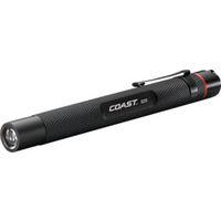 Coast TT7817CP Flashlight, AAA Battery, Alkaline Battery, LED Lamp, 36 Lumens, Inspection Beam, 22 m Beam Distance