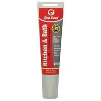 Red Devil 0885 Sealant, Clear, -60 to 400 deg F, 2.8 fl-oz Squeeze Tube