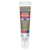 GE Advanced Silicone 2 2816708 Kitchen & Bath Sealant, Almond, 24 hr Curing, 2.8 fl-oz Squeeze Tube