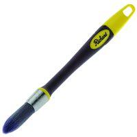 Hyde 13415 Trim Brush, Polyester Bristle, Soft-Grip Handle, 9/16 in W