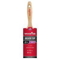 Wooster 5222-2-1/2 Paint Brush, 2-1/2 in W, 2-15/16 in L Bristle, Polyester Bristle, Varnish Handle