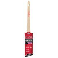 Wooster 5224-1-1/2 Paint Brush, Silver/White, Birch Hardwood Handle, 1-1/2 in W, 2-3/16 in L Bristle, Polyester Bristle