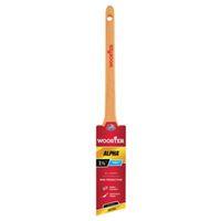 Wooster 4230-1 1/2 Paint Brush, Maple Wood Handle, 1-1/2 in W, Thin Angle Brush, 2-3/16 in L Bristle, Sash Handle