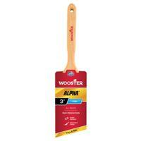 Wooster 4231-3 Paint Brush, 3 in W, 3-11/16 in L Bristle, Synthetic Bristle, Sash Handle