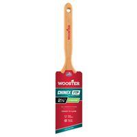 Wooster 4410-2-1/2 Paint Brush, 2-1/2 in W, 2-15/16 in L Bristle, Synthetic Bristle, Sash Handle