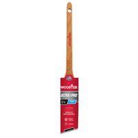 Wooster 4181-1 1/2 Paint Brush, 1-1/2 in W, 2-3/16 in L Bristle, Nylon/Polyester Bristle, Sash Handle