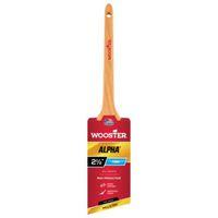 Wooster 4230-2 Paint Brush, Maple Wood Handle, 2 in W, Thin Angle Brush, 2-7/16 in L Bristle, Synthetic Fabric Bristle