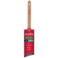 Wooster 5236-2 Paint Brush, 2 in W, 2-11/16 in L Bristle, Polyester Bristle, Semi-Oval Angle Sash Handle
