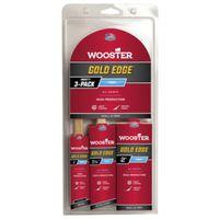 Wooster 5239 Paint Brush Set, Polyester Bristle, Wall Handle