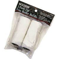 Wooster R148-3 Mini Trim Roller Refill, 3/16 in Thick Nap, 3 in L, Fabric Cover