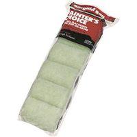 Wooster R271-4 Trim Roller Cover, 1/2 in Thick Nap, 4 in L, Fabric Cover, Mint Green
