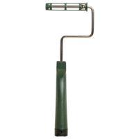 Wooster RR013 Roller Frame, 12 in L, 4-1/2, 6-1/2 in L Roller, Polypropylene Handle, Threaded Handle