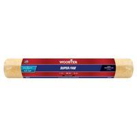 Wooster R239-18 Roller Cover, 3/8 in Thick Nap, 18 in L, Knit Fabric Cover, Golden Yellow