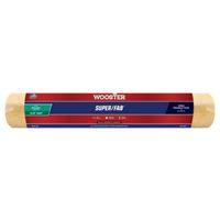 Wooster R241-18 Roller Cover, 3/4 in Thick Nap, 18 in L, Knit Fabric Cover, Golden Yellow
