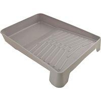 Wooster BR549-11 Paint Tray, 16-1/2 in L, 11 in W, 1 qt, Polypropylene Co-Polymer, Gray