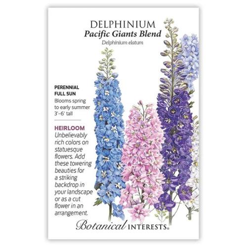 1014 Delphinium Pacific Giant Blend - Seed