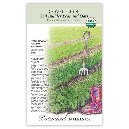 7609 Cover Crop SoilBuildrPea/Oat Org - Seed