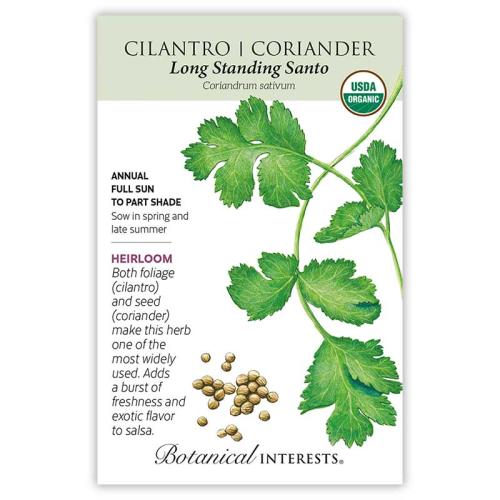 7751 Cilantro / Coriander Org - Seed