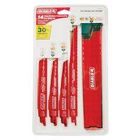 Diablo DS0014S Reciprocating Saw Blade Set, 14-Piece, Steel, Perma-Shield