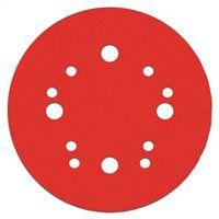 Diablo DCD050100H50G Sanding Disc, 5 in Dia, 100 Grit, Medium, Ceramic Abrasive, Hook-and-Loop Backing, 12-Hole