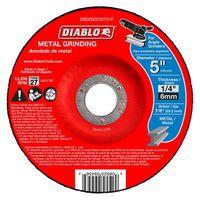 Diablo DBD050250701F Grinding Wheel, 5 in Dia, 1/4 in Thick, 7/8 in Arbor, Aluminum Oxide Abrasive